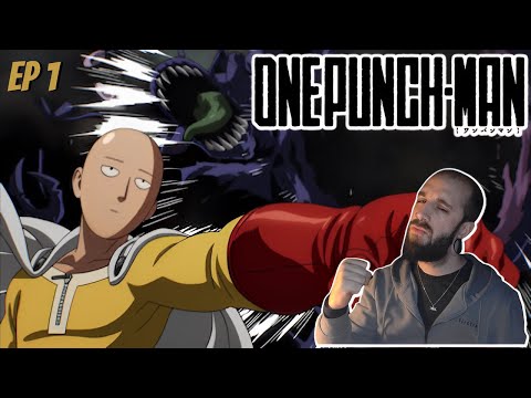 FIRST TIME WATCHING ONE PUNCH MAN!! Episode 1 Reaction