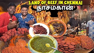 Dhasamakan - Craziest Beef Street Foods in Chennai | Tamil Food Review | Pakoda Boyz