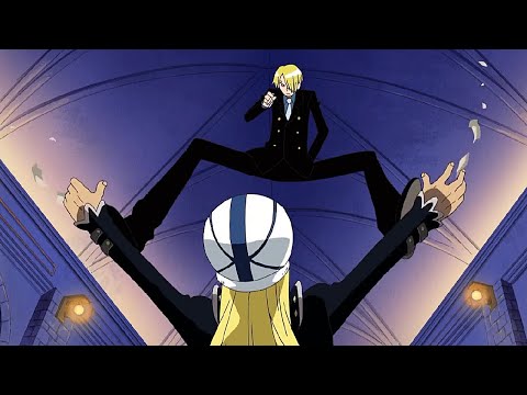 Sanji vs Absalom | One Piece (English Sub)