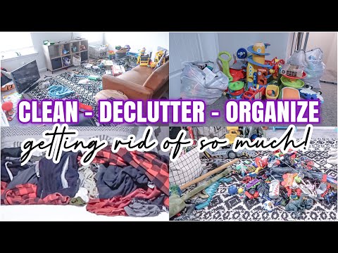 NEW YEAR CLEAN, DECLUTTER, AND ORGANIZE | SPEED CLEANING | COMPLETE DISASTER CLEAN WITH ME