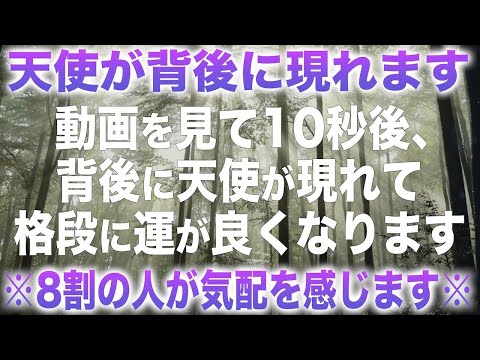 【再生して10秒後 背後に天使が憑依します】表示されたら絶対に見ておいて下さい。8割の人が天使の気配を感じます。天使の守護により人生がより幸福レベルの高い方へ好転するよう暗示を入れた音楽(@0113)