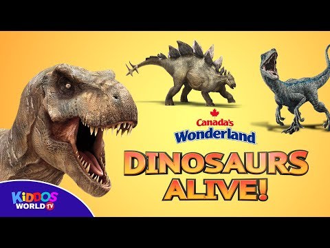 Canada's Wonderland Dinosaurs Alive Tour