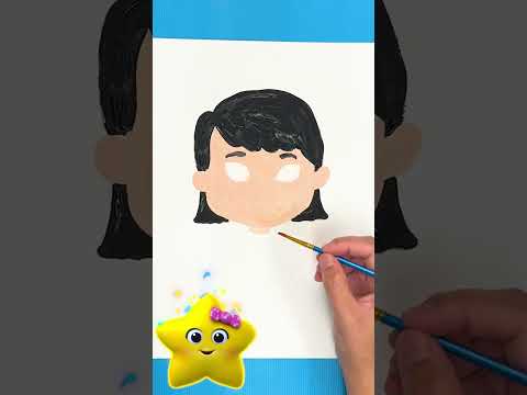 How to Paint Mia: My Big Sister! 👧🎨#LBB #Painting #PaintForKids