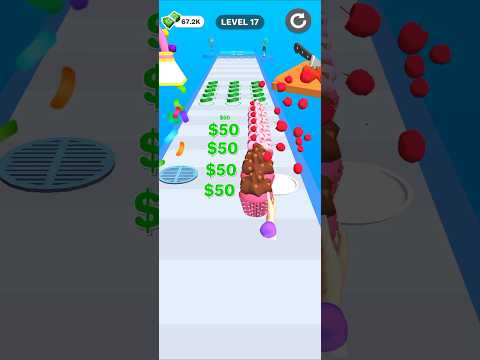 Cupcake 🧁🧁 stake run game 17 #RJ Tech #shorts #games