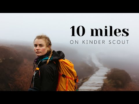 Hiking 10 Miles on Kinder Scout