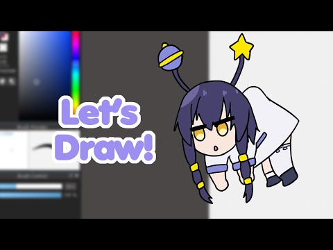 【LET'S DRAW】Alien menggambar-gambar