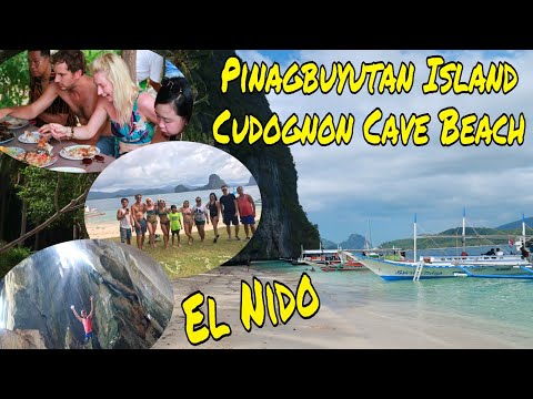 El Nido Palawan (Pinagbuyutan Island+Cudognon Beach & Cave) Part 2 Tour B | Jepoy Reyes