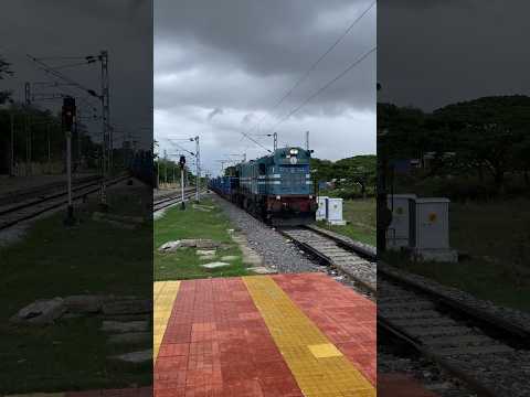 Arriving VEMURU | BZA CReDi ALCo BOBYN Freight #shorts #traingadi #indianrailways