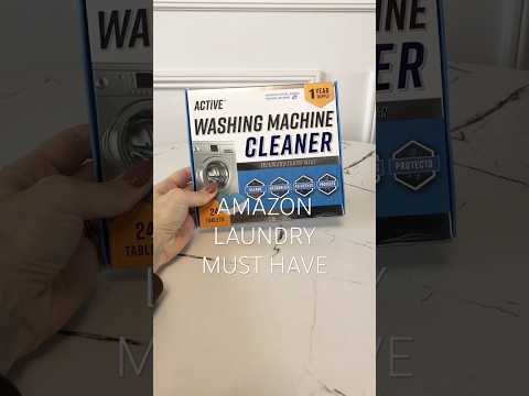 NO MORE WASHING MACHINE SMELLS! #cleaninghacks #amazonmusthaves #amazonproducts #cleaningtricks