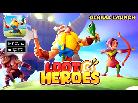 Loot Heroes: Fantasy RPG Games - GLOBAL LAUNCH - Gameplay (Android,IOS)