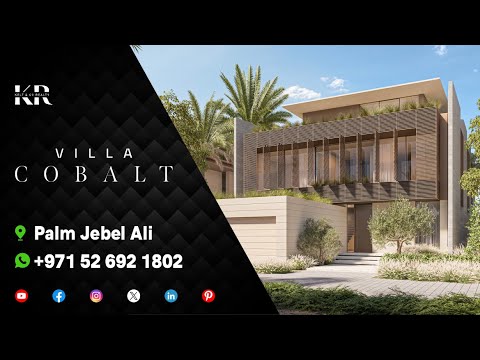 Villa Cobalt at Palm Jebel Ali, Dubai