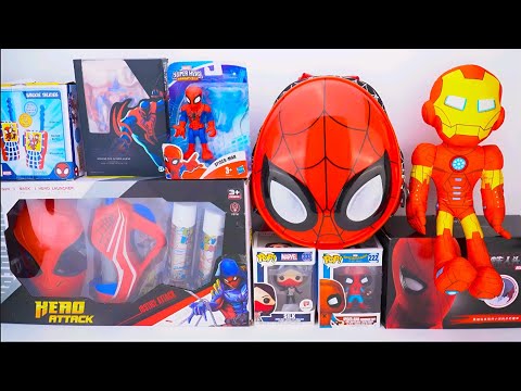 10 Minutes Unboxing Spider-Man Action Figures  | Marvel Superhero Toy Collection | Review Toys