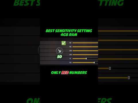 Free Fire After Update 4gb Ram 200 Sensitivity Best  Settings ⚡ 200 Sensitivity Setting In Free Fire