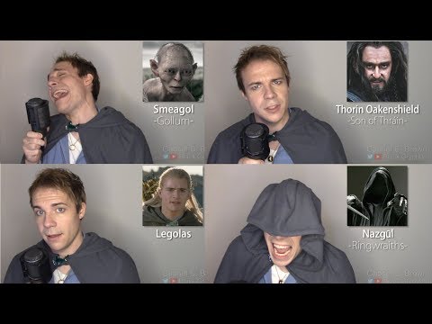 LORD OF THE RINGS/HOBBIT IMPRESSIONS! (Gandalf, Frodo, Smaug, Gimli)