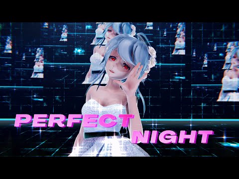 ≡MMD≡ Yowane Haku - Perfect Night / Le Sserafim [4KUHD60FPS][Eng sub]