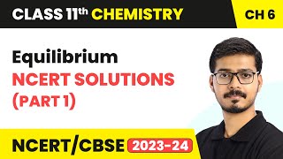 Equilibrium - NCERT Solutions (Part 1) | Class 11 Chemistry Chapter 6