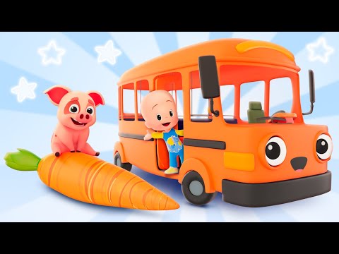 Cuquin’s hungry bus | Toddlers Learning | Cleo & Cuquin