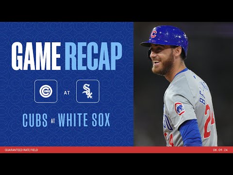 Game Highlights: Cubs Win Game Three Of The Crosstown Series! | 8/9/24