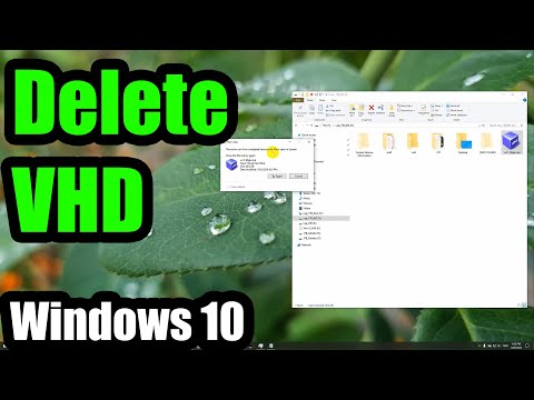 How to delete VHD file? (action can't be completed because the file is open in System, Eject/Detach)