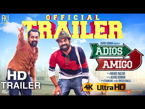 Adios Amigo - Official Trailer | Asif Ali, Suraj Venjaramoodu | Nahas Nazar | Ashiq Usman