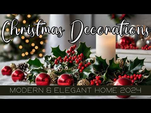 Christmas Decorations: Top 10 Tips for a Modern & Elegant Home in 2024