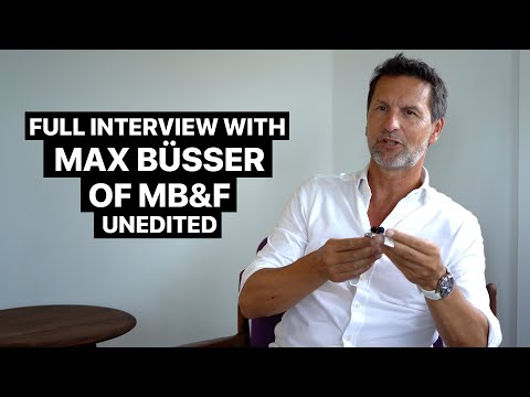 Full, unedited interview with Max Büsser of MB&F