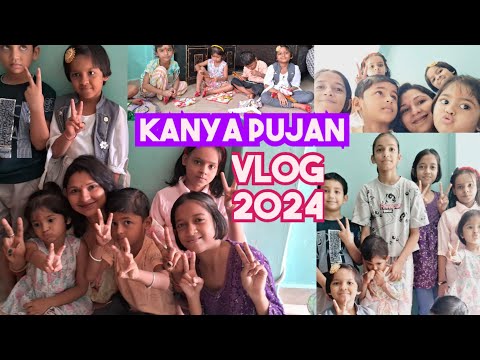 नवरात्रि स्पेशल कन्या पूजन | Kanya Pujan Vog | Navratri vlog | Vlogs 2024