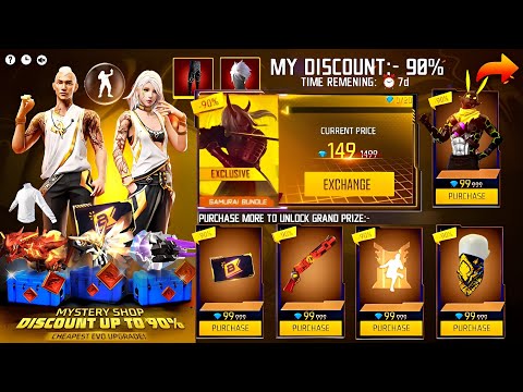 MYSTERY SHOP EVENT FF, SEPTEMBER EVENT FREE FIRE 2024 🥳 | FREE FIRE NEW EVENT | FF NEW EVENT