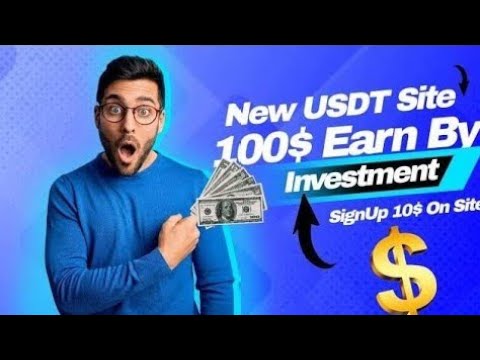 New Usdt Earning Website  Best Usdt Shopping Mall Usdt Oder Graping Website How to make money online