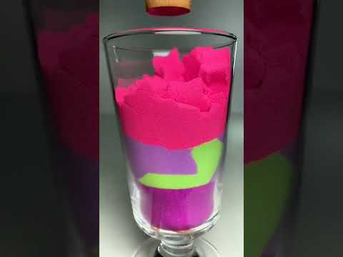 3 Star #satisfying #satisfyingkineticsand #kineticsand #candle #oddlysatisfying #asmr #colors