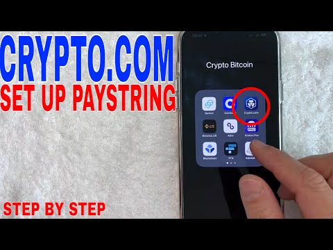 🔴🔴 How To Setup Paystring On Crypto.com ✅ ✅