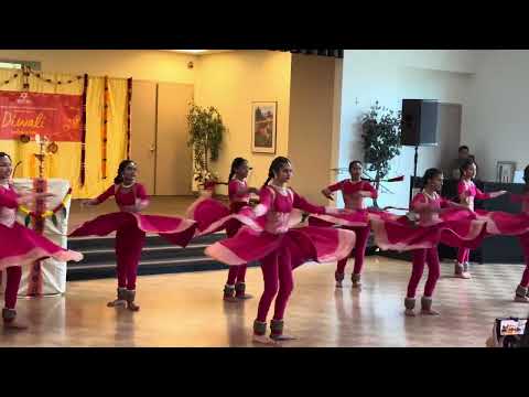 அமெரிக்காவில் தீபாவளி 2024 நடனம் | Dance Performace at Diwali 2024 in America | #bayarea | #🇺🇸