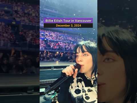 Billie Eilish: Hit Me Hard and Soft Tour in Vancouver, Canada on December 3, 2024 - Vancouver Page