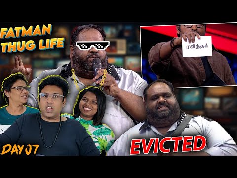 Fat Man THUG LIFE🔥| Bigg Boss 8 Tamil (Day 07) 😱 | Ramstk Family