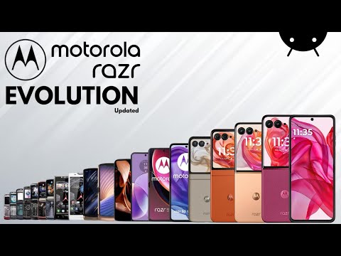 Evolution of Motorola Razr | History of Moto Razr