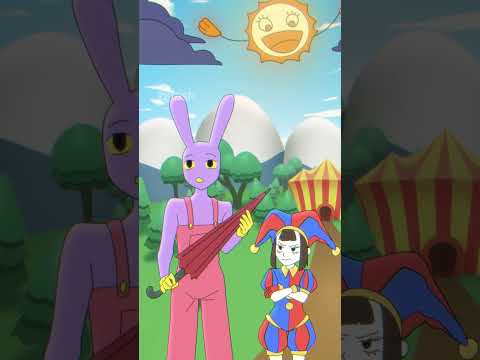 Jax and Pomni weather of love (The Amazing Digital Circus Animation)