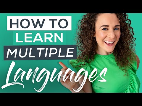 How to Learn Multiple Languages AND TWO Languages at ONCE!