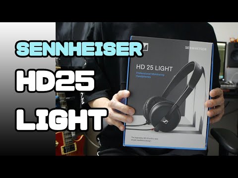 【SENNHEISER】DTMやゲームに最適なヘッドフォンをレビューしてみた【HD25 Light】