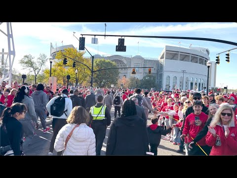 Ohio State Football Behind The Scenes: Skull Session And Team Walk In 4K