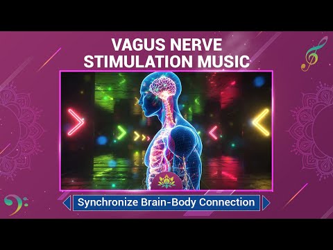 Vagus Nerve Stimulation Music - Synchronize Brain-Body Connection - Release Stress, Trauma & Anxiety