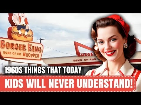 13 Things from the 1960s, Kids Today Will Never Understand!