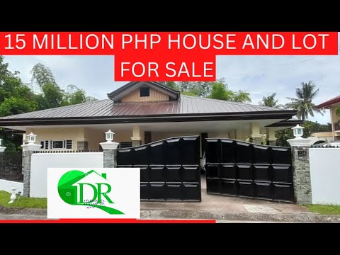 15 MILLION HOUSE AND LOT/ LOT SIZE 855 SQM/DUMAGUETE