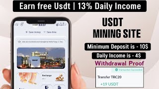 New USDT Site 2024 | Best Usdt Investment Website | New Usdt Mining Site | New Usdt Earning Website