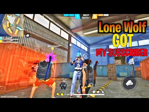 I Meet My Subscriber In Lone Wolf 😱 | Lone Wolf Got My Subscriber 😱 | Garena Free Fire