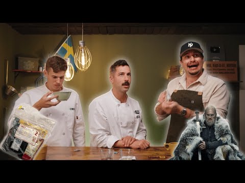 Americans Try Swedish Military Food