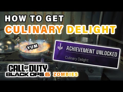 How to do Culinary Delight Achievement | Cooking Fish Terminus Zombies ► Call of Duty: Black Ops 6