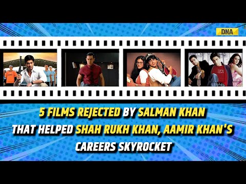 Top 5 Films Rejected by Salman Khan That Helped ShahRukh Khan, Aamir Khan Deliver Their Biggest Hits