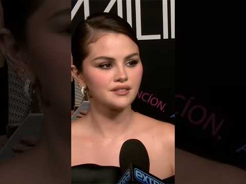 #SelenaGomez REACTS to Oscar buzz for “Emilia Perez”: “I have hives.” ☺️😅 #shorts