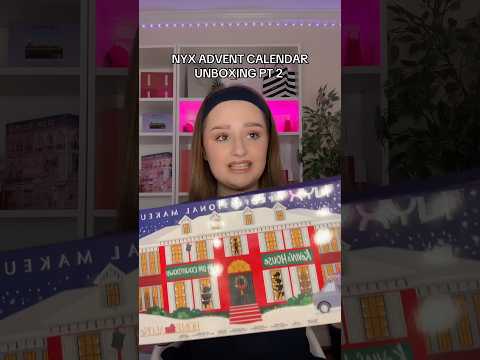 NYX ADVENT CALENDAR UNBOXING PT 2