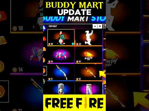 Buddy Mart Update😱 #freefire #freefiremax #trending #shorts